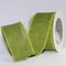 The Ribbon People Green Burlap Wired Craft Ribbon 3" x 20 Yards